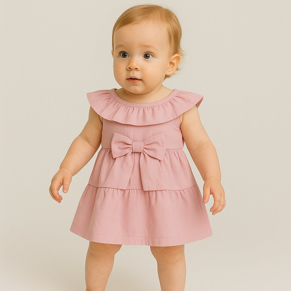 Baby-Mädchen-Baumwollkleid