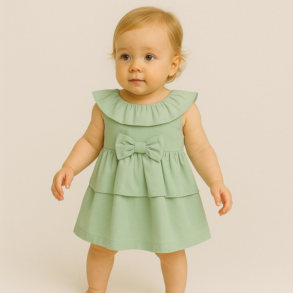 Baby-Mädchen-Baumwollkleid