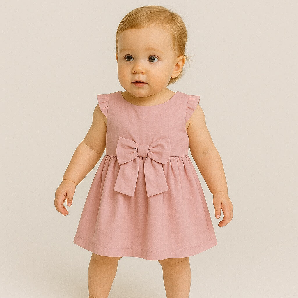 Baby-Mädchen-Baumwollkleid