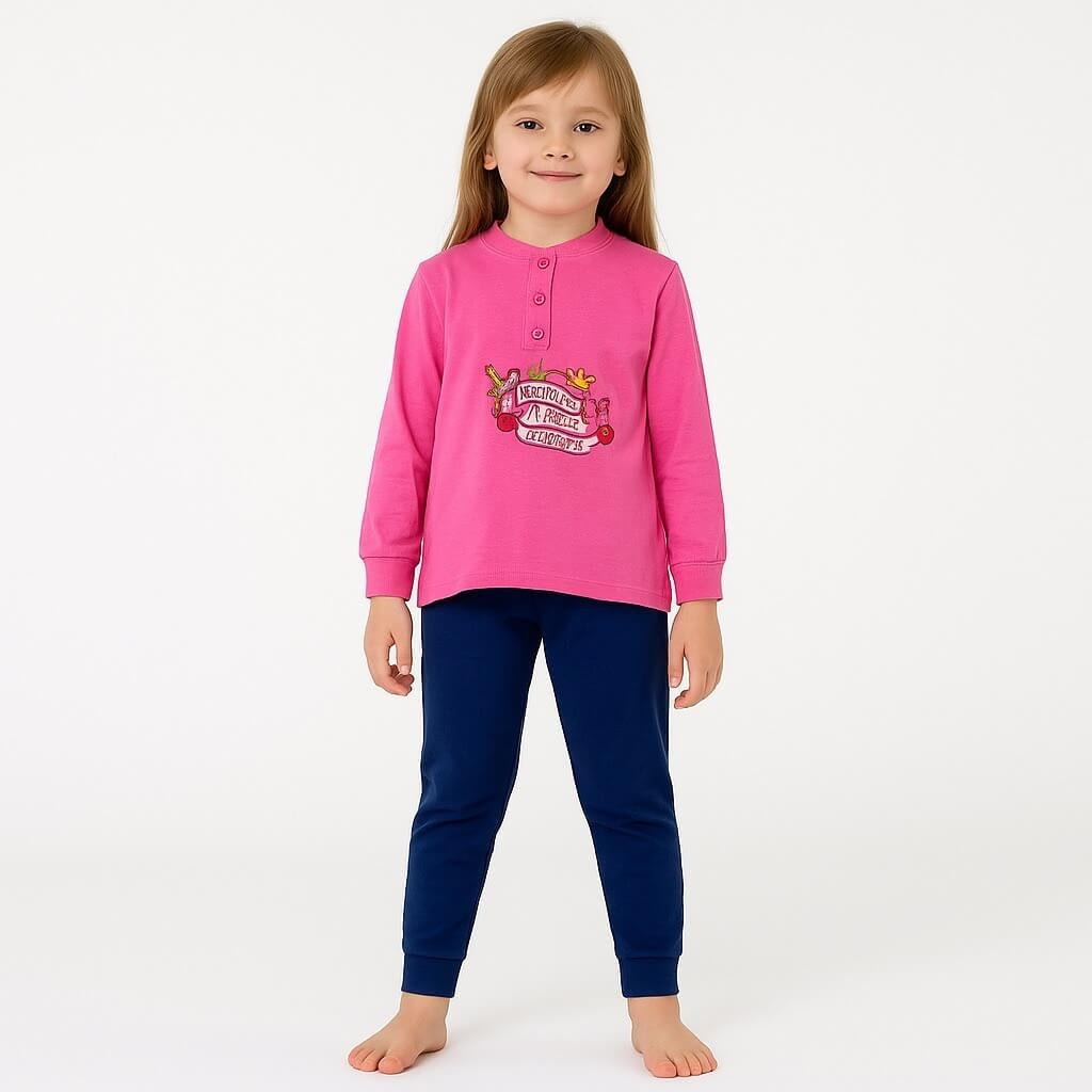 Baumwollpyjama für Mädchen von Givova