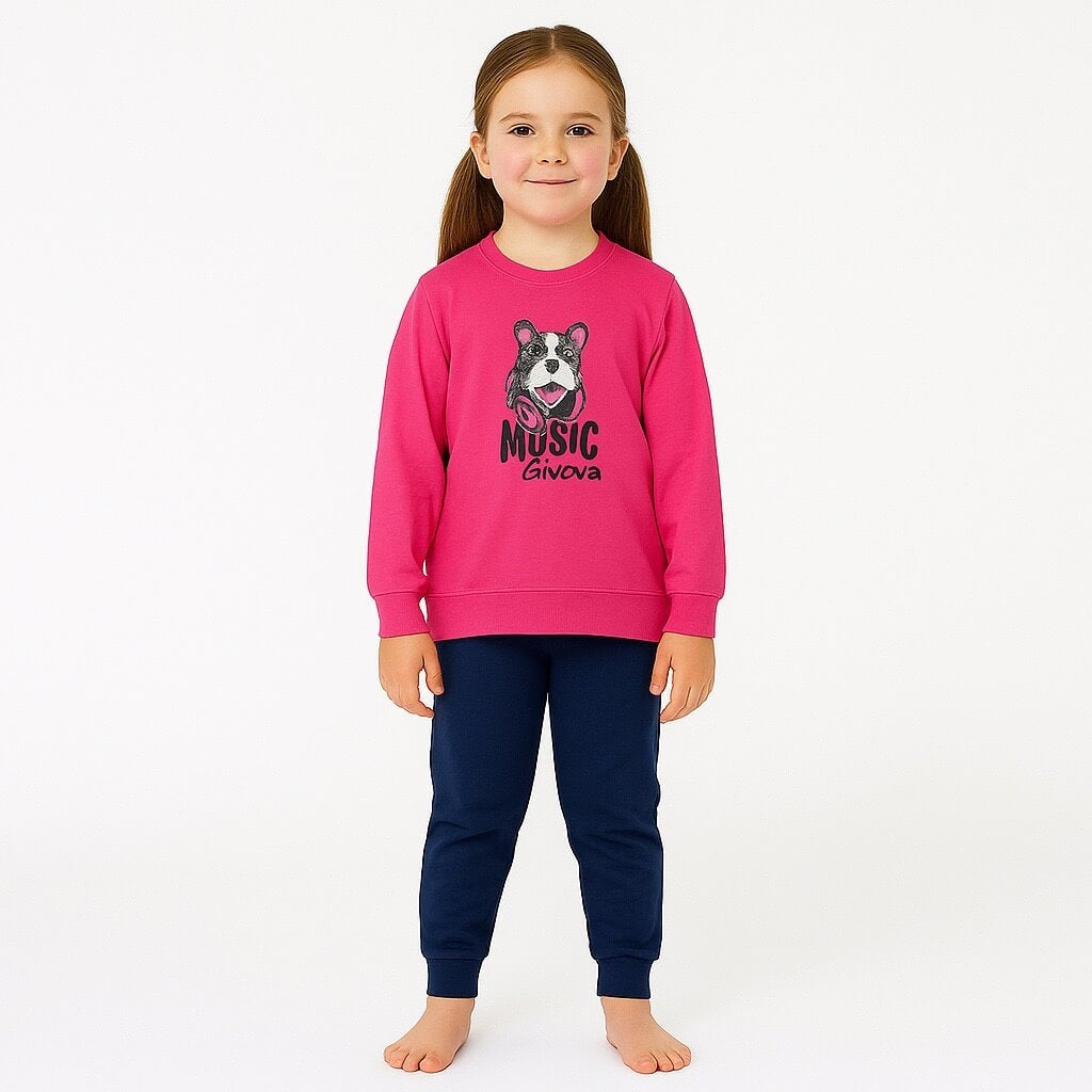 Baumwollpyjama für Mädchen von Givova
