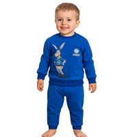 SSC Napoli Pyjama aus warmer Baumwolle