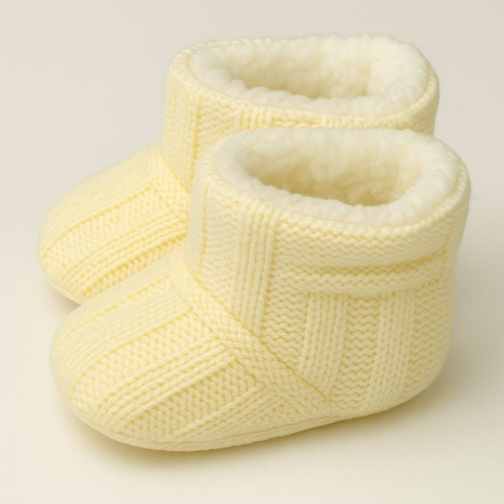 Gepolsterter Sockenschuh für Neugeborene 0/6 Monate