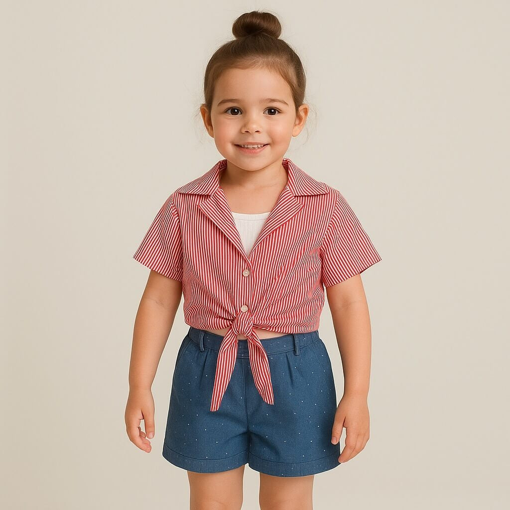 Sommerliches Baby-Outfit