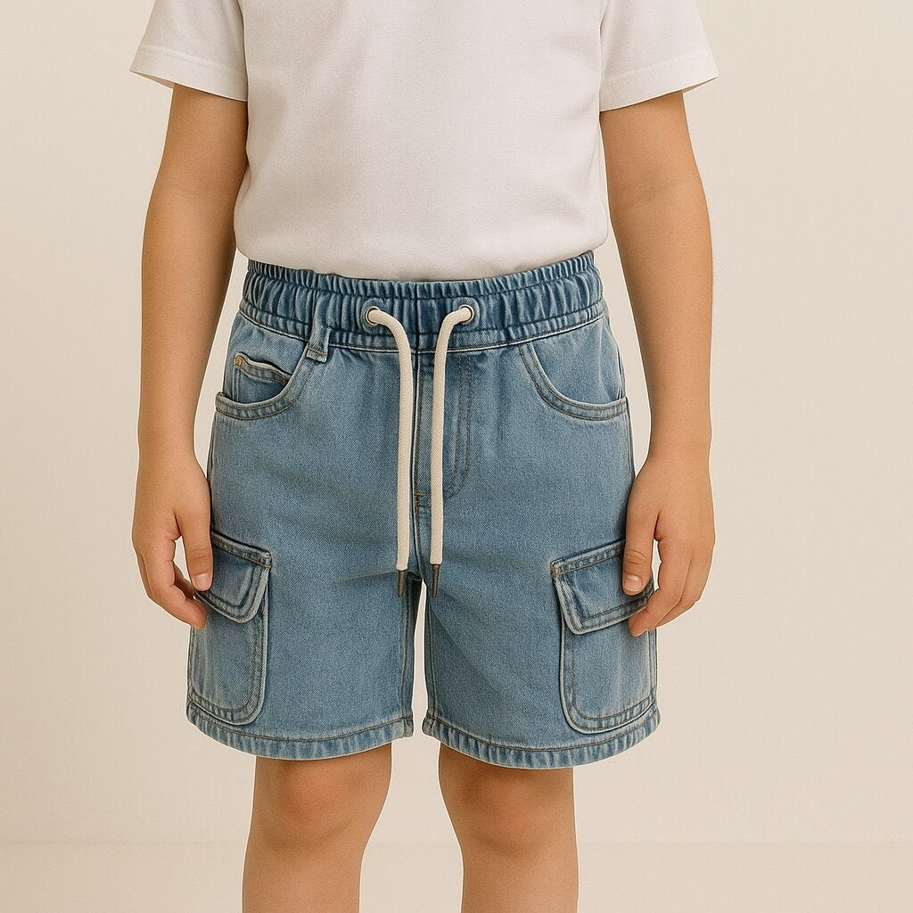 Bermudashorts in Jeans 