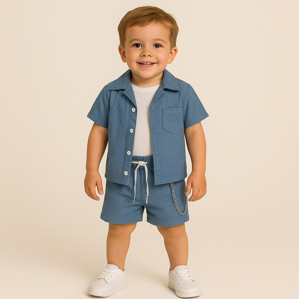 Jeans-Outfit für Neugeborene