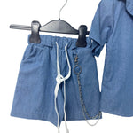Jeans-Outfit für Neugeborene