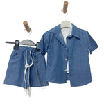 Jeans-Outfit für Neugeborene