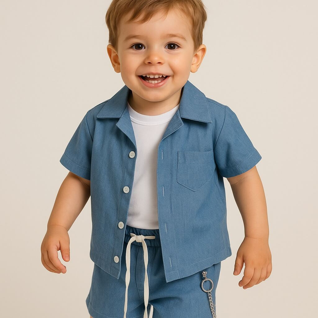 Jeans-Outfit für Neugeborene