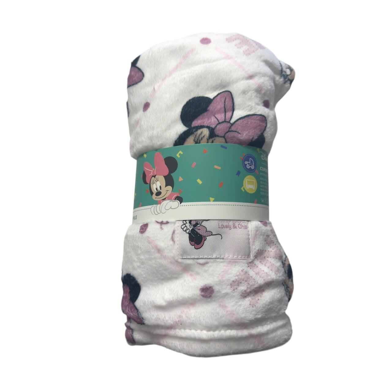 Karierter Disney Kinderwagen 75x100 cm