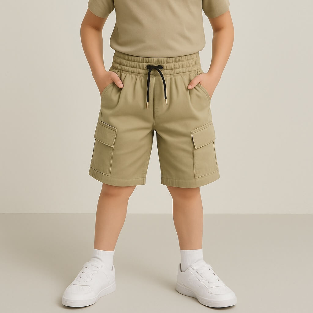 Bermudashorts mit großen Taschen 