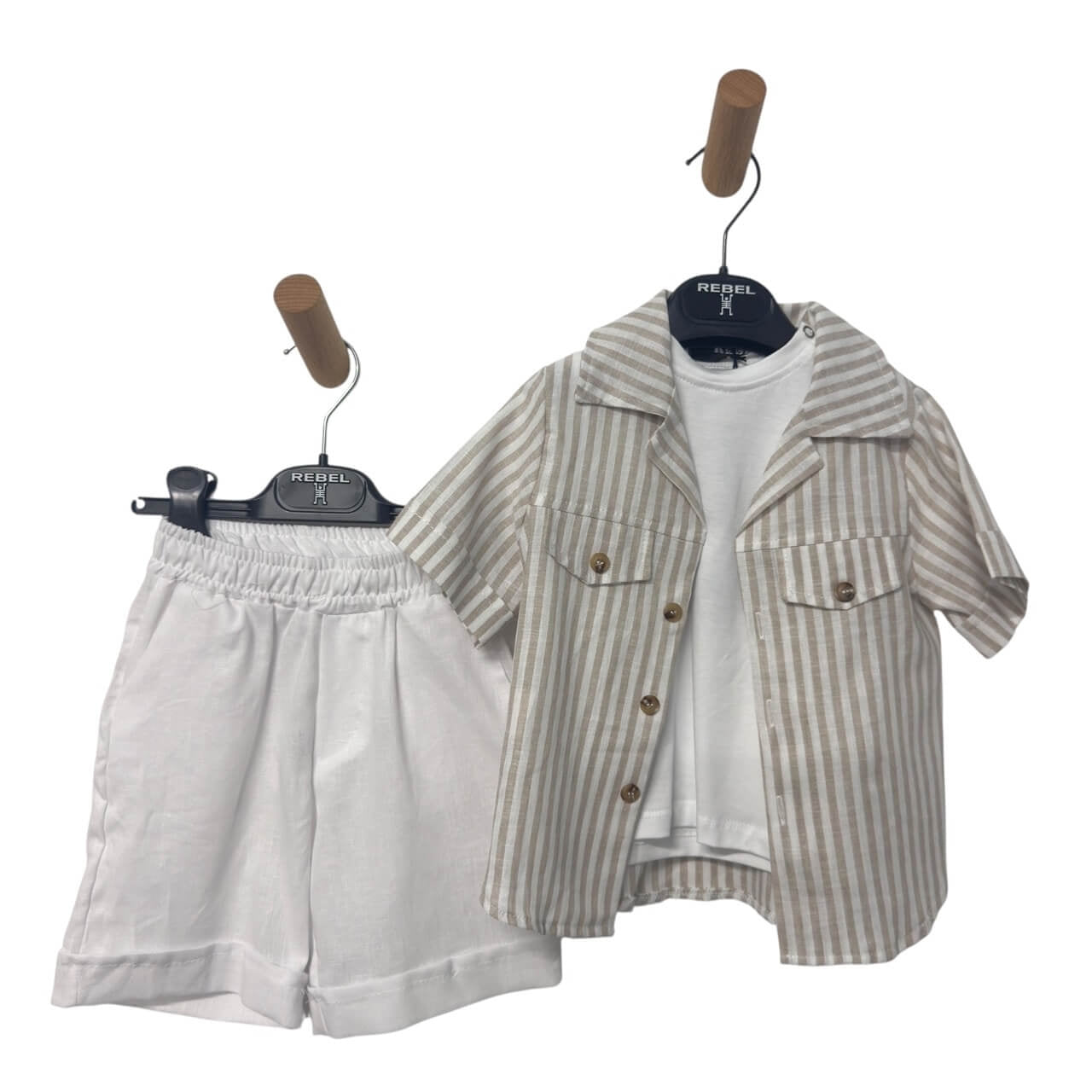 Rebel 3-teiliges Baby-Outfit
