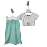 Baby-Mädchen-Outfit aus Baumwolle
