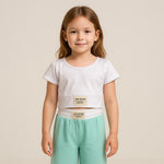 Baby-Mädchen-Outfit aus Baumwolle