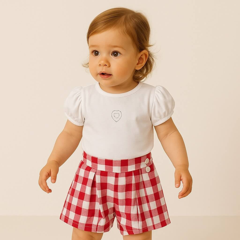 Baby-Mädchen-Baumwoll-Outfit