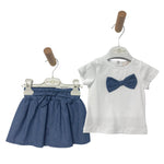 Baby-Mädchen-Baumwoll-Outfit