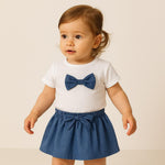 Baby-Mädchen-Baumwoll-Outfit