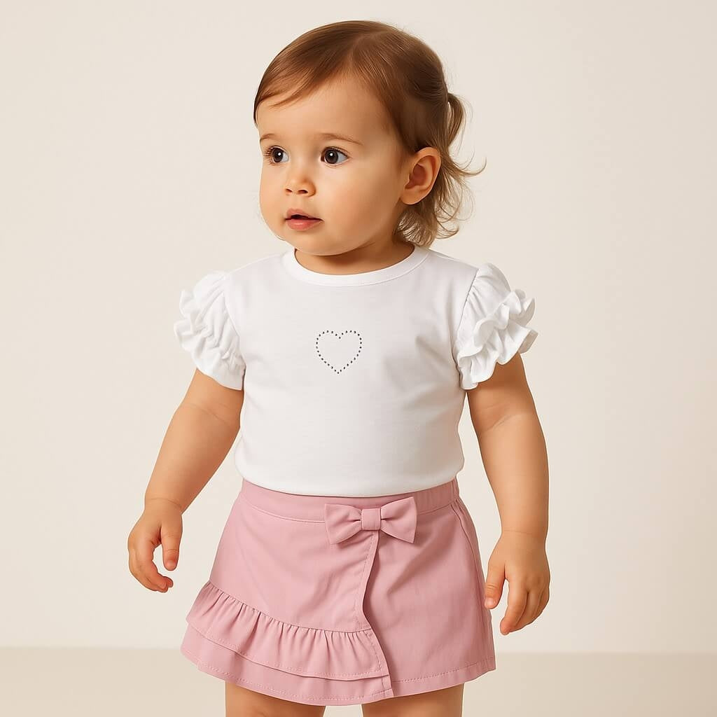 Baby-Mädchen-Baumwoll-Outfit