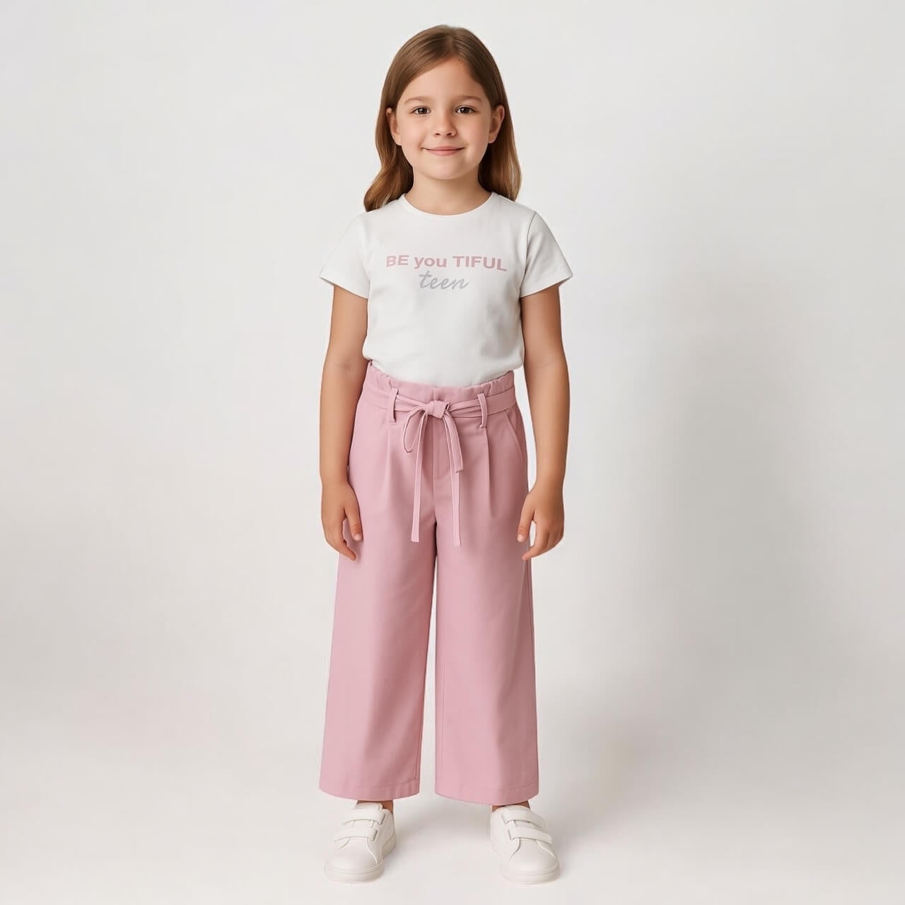 Baby-Mädchen-Outfit aus Baumwolle