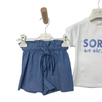 Baby-Mädchen-Outfit aus Baumwolle
