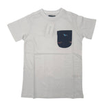 Herren T-Shirt mit bedruckter Tasche – Morms