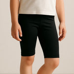 Kurze Leggings für Mädchen aus Baumwolle