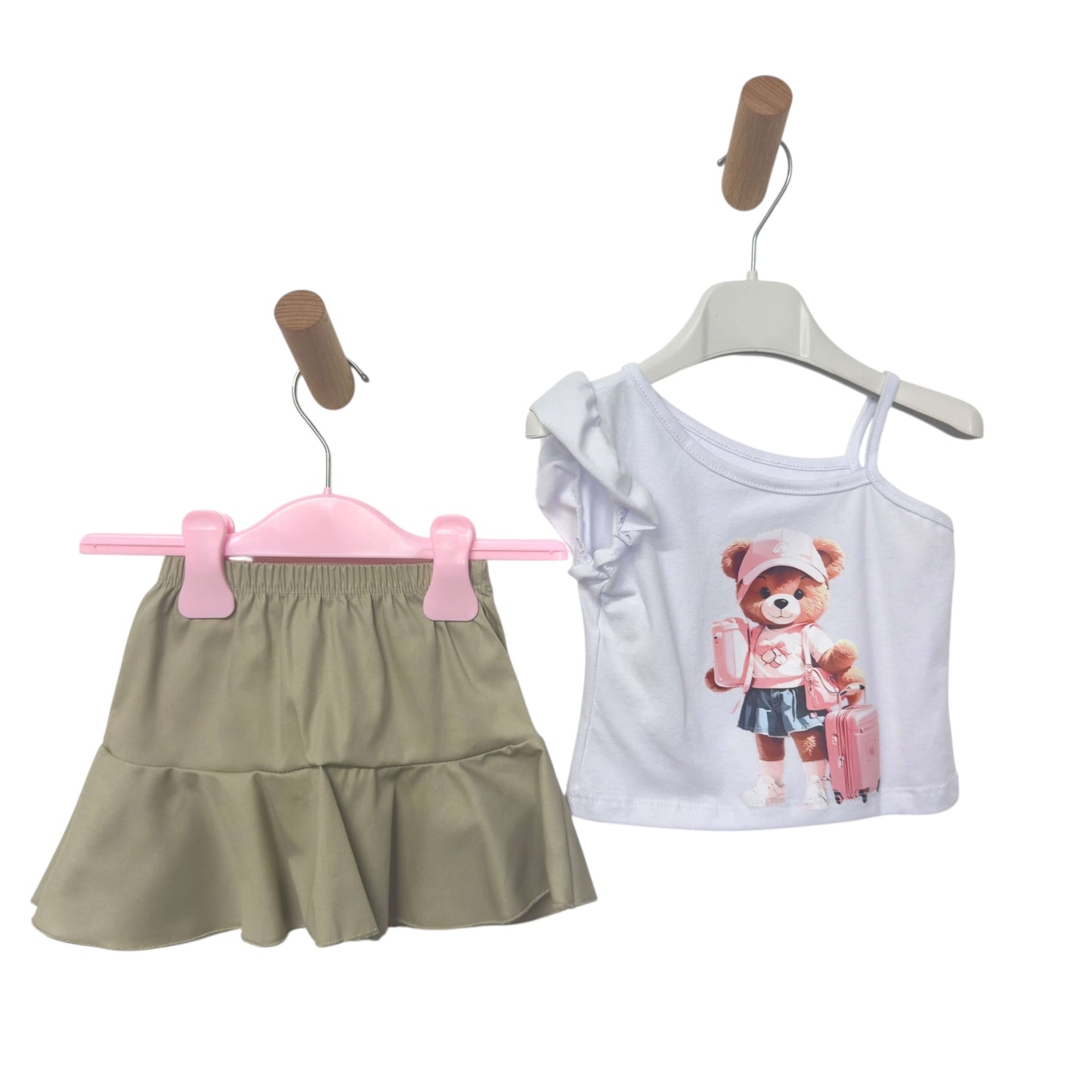 Baby-Mädchen-Baumwoll-Outfit