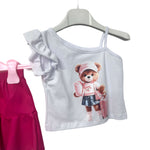 Baby-Mädchen-Baumwoll-Outfit