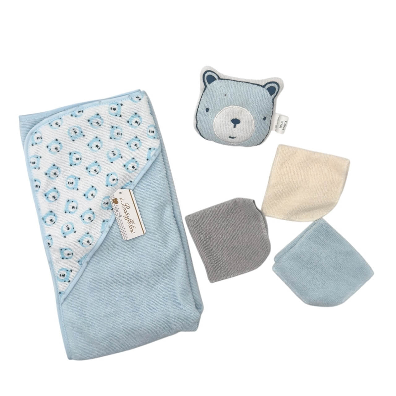 Set Triangolo Accappatoio 5 pezzi
