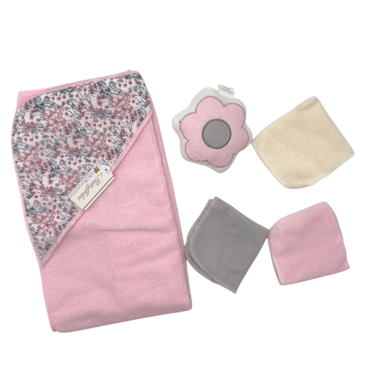 5-teiliges Dreieck-Bademantel-Set