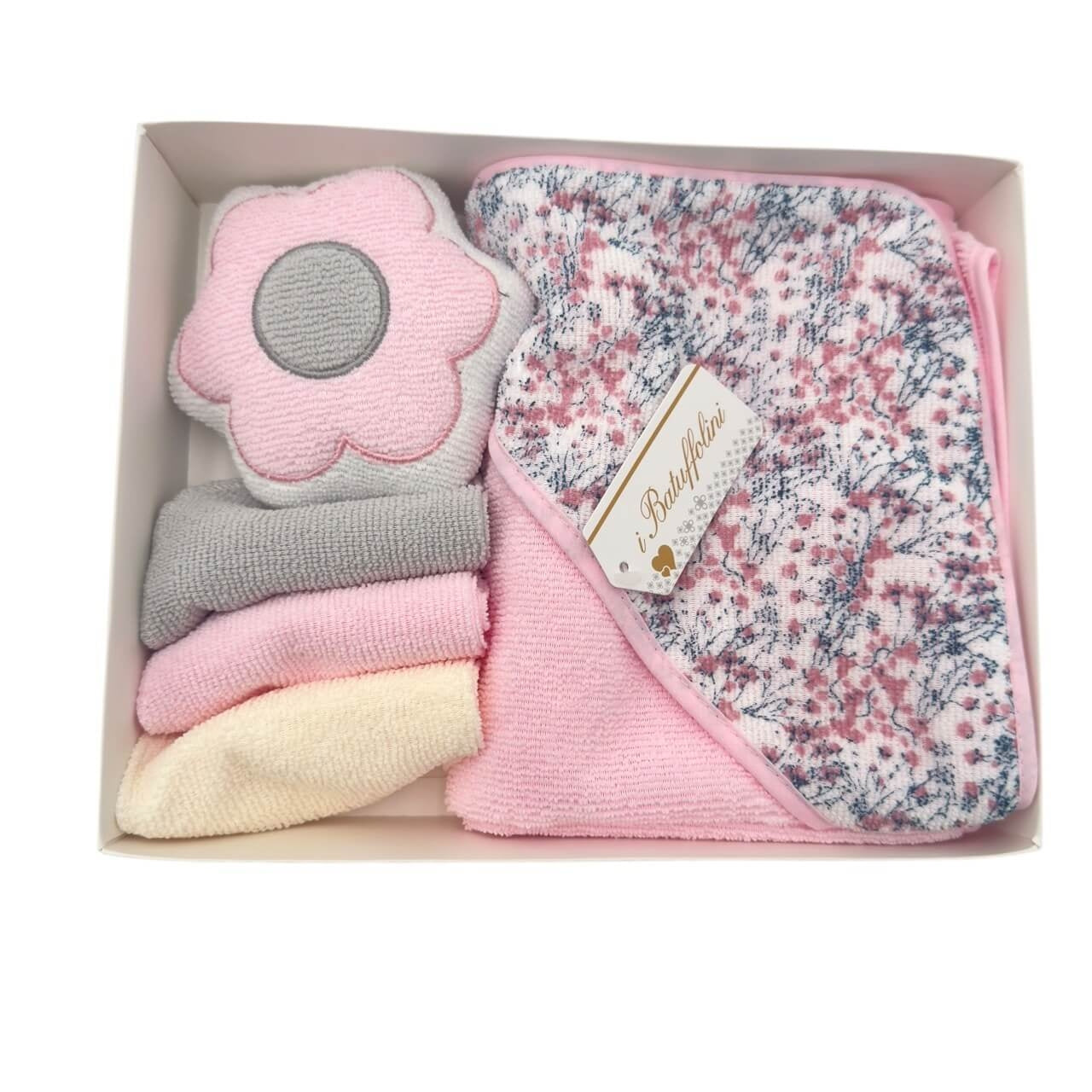 5-teiliges Dreieck-Bademantel-Set