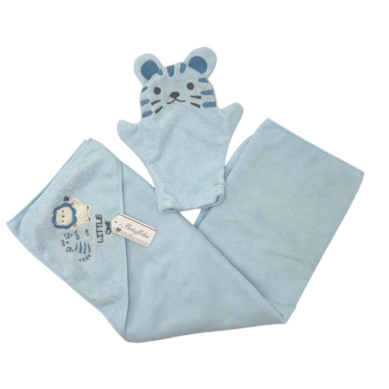 2-teiliges Dreieck-Bademantel-Set