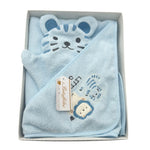 2-teiliges Dreieck-Bademantel-Set