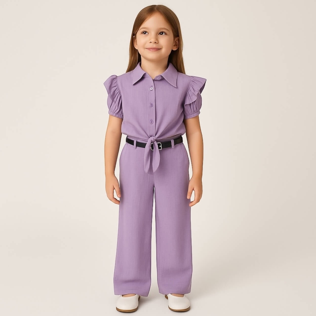 Leinenset für Baby-Mädchen