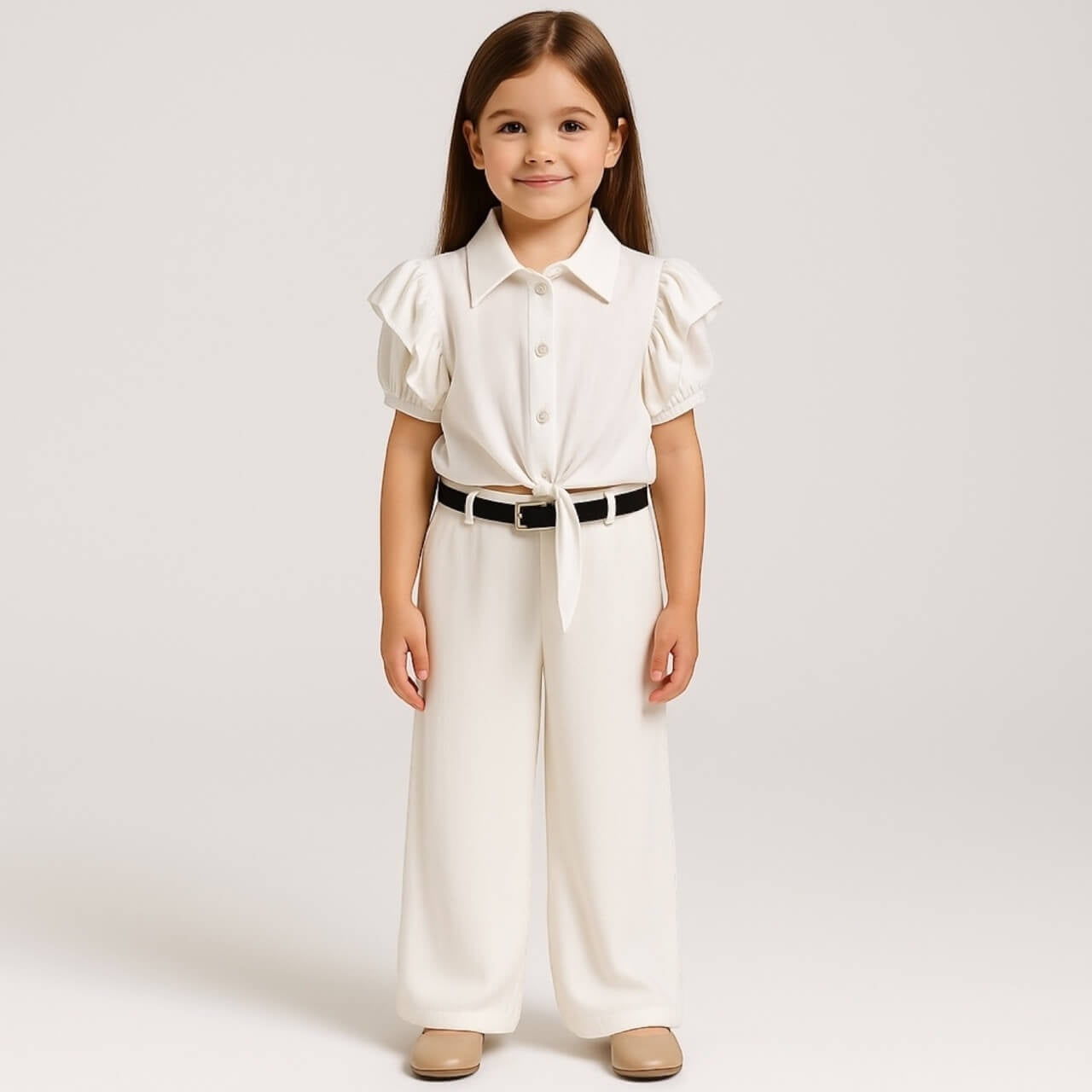 Leinenset für Baby-Mädchen