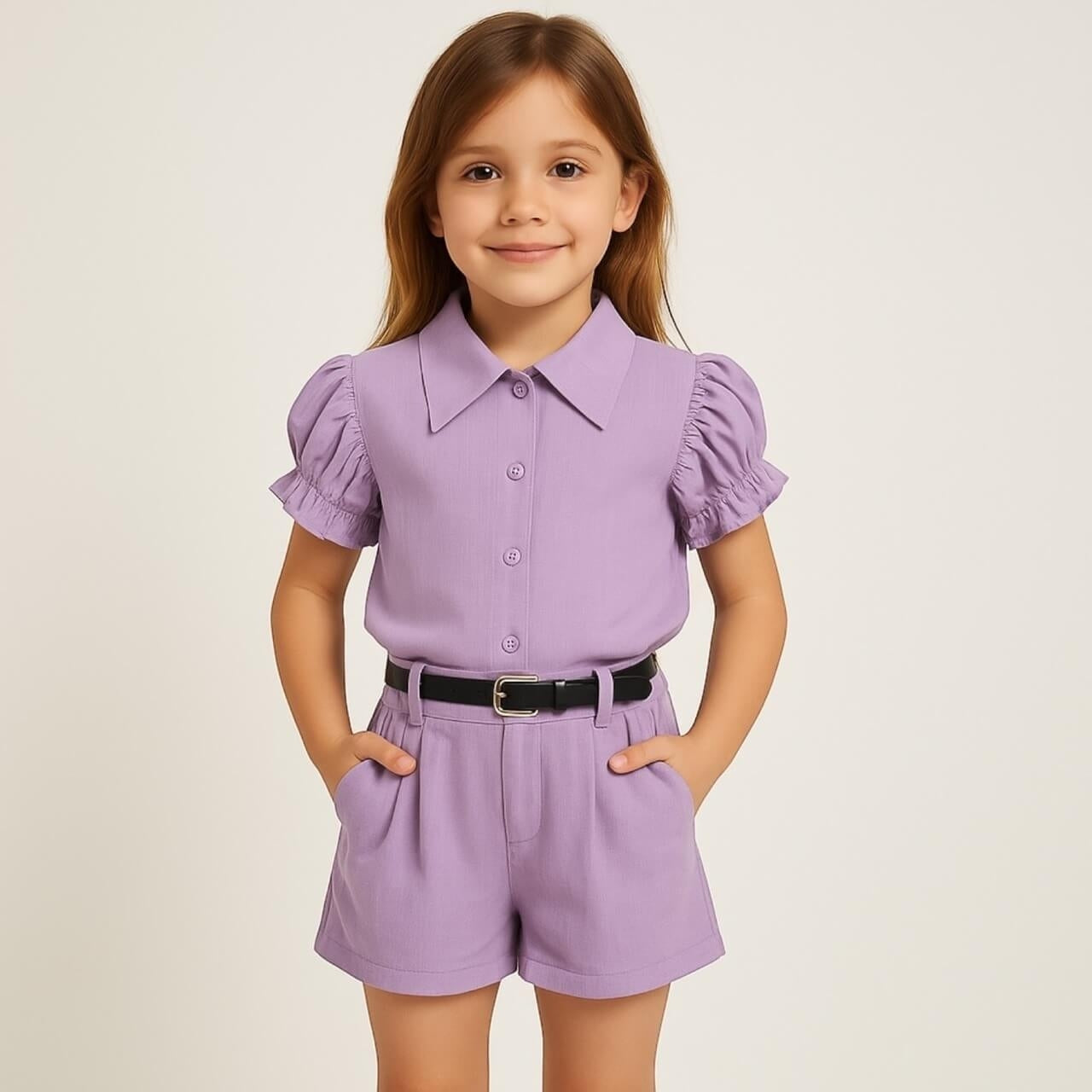 Leinenset für Baby-Mädchen