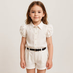 Leinenset für Baby-Mädchen