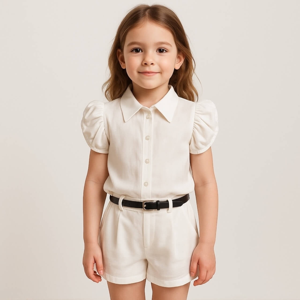 Leinenset für Baby-Mädchen