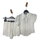 Leinenset für Baby-Mädchen