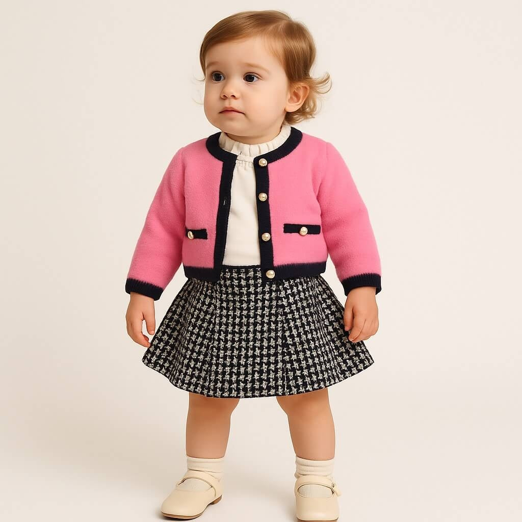 3-teiliges Baby-Set für Mädchen