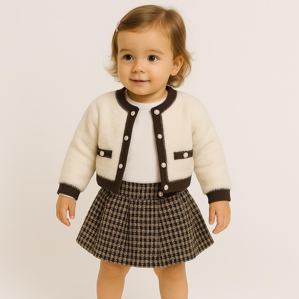 3-teiliges Baby-Set für Mädchen