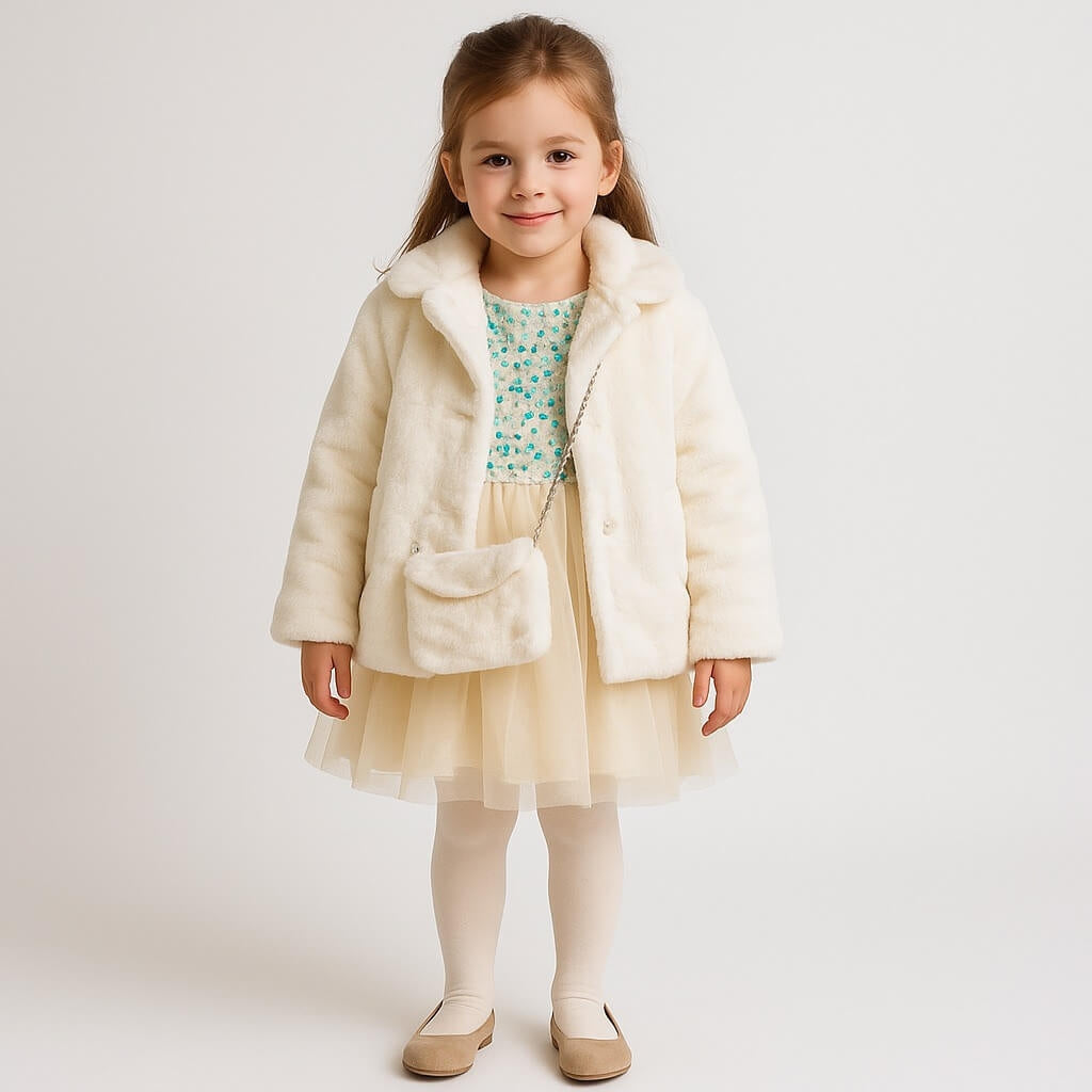 4-teiliges Baby-Mädchen-Outfit