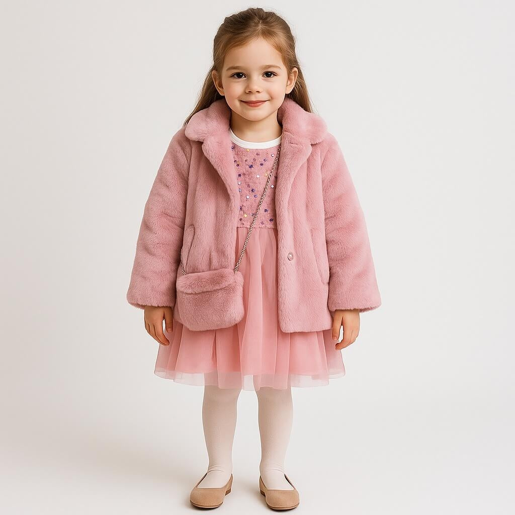 4-teiliges Baby-Mädchen-Outfit