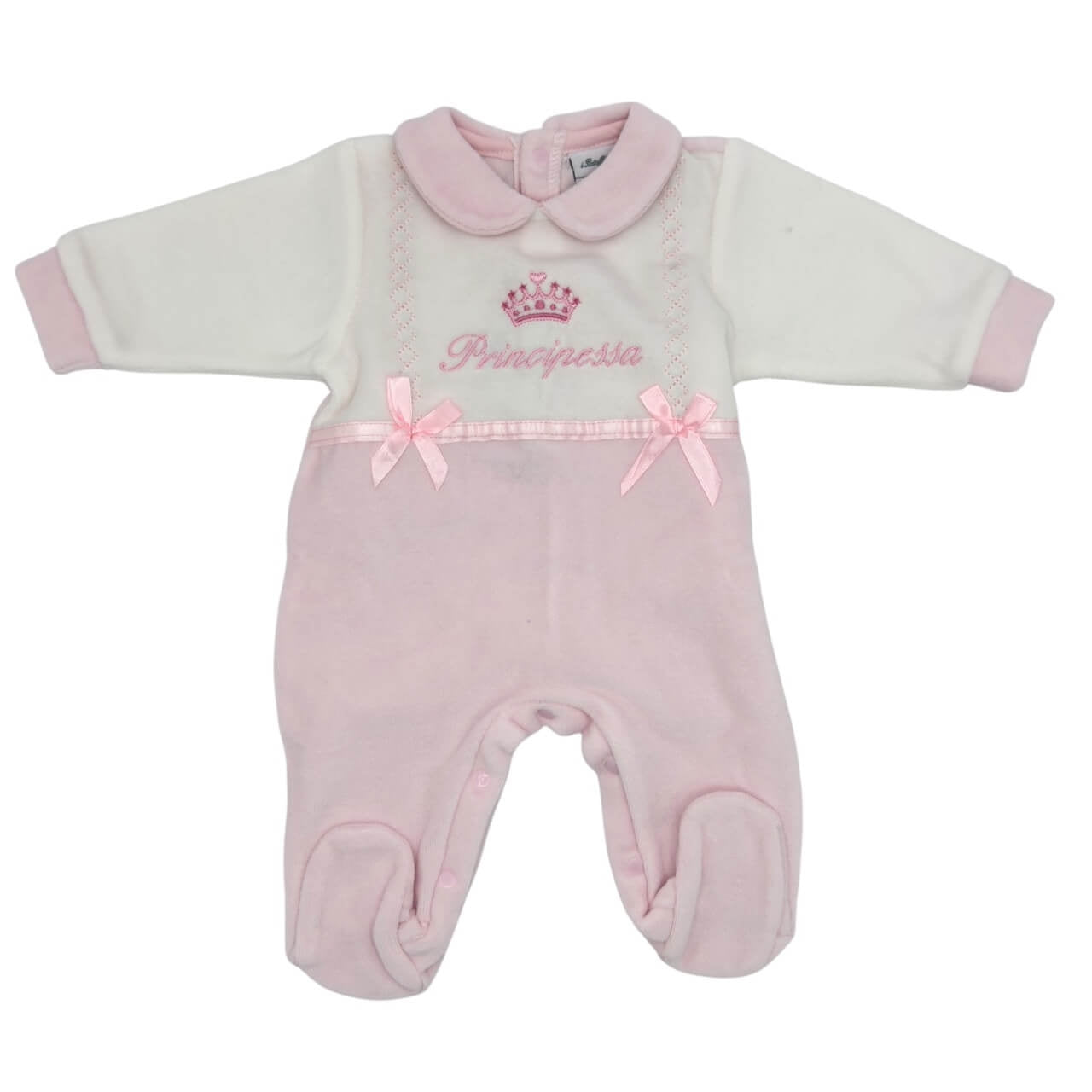 Chenille-Strampelanzug „Prinzessin Balluffolini“