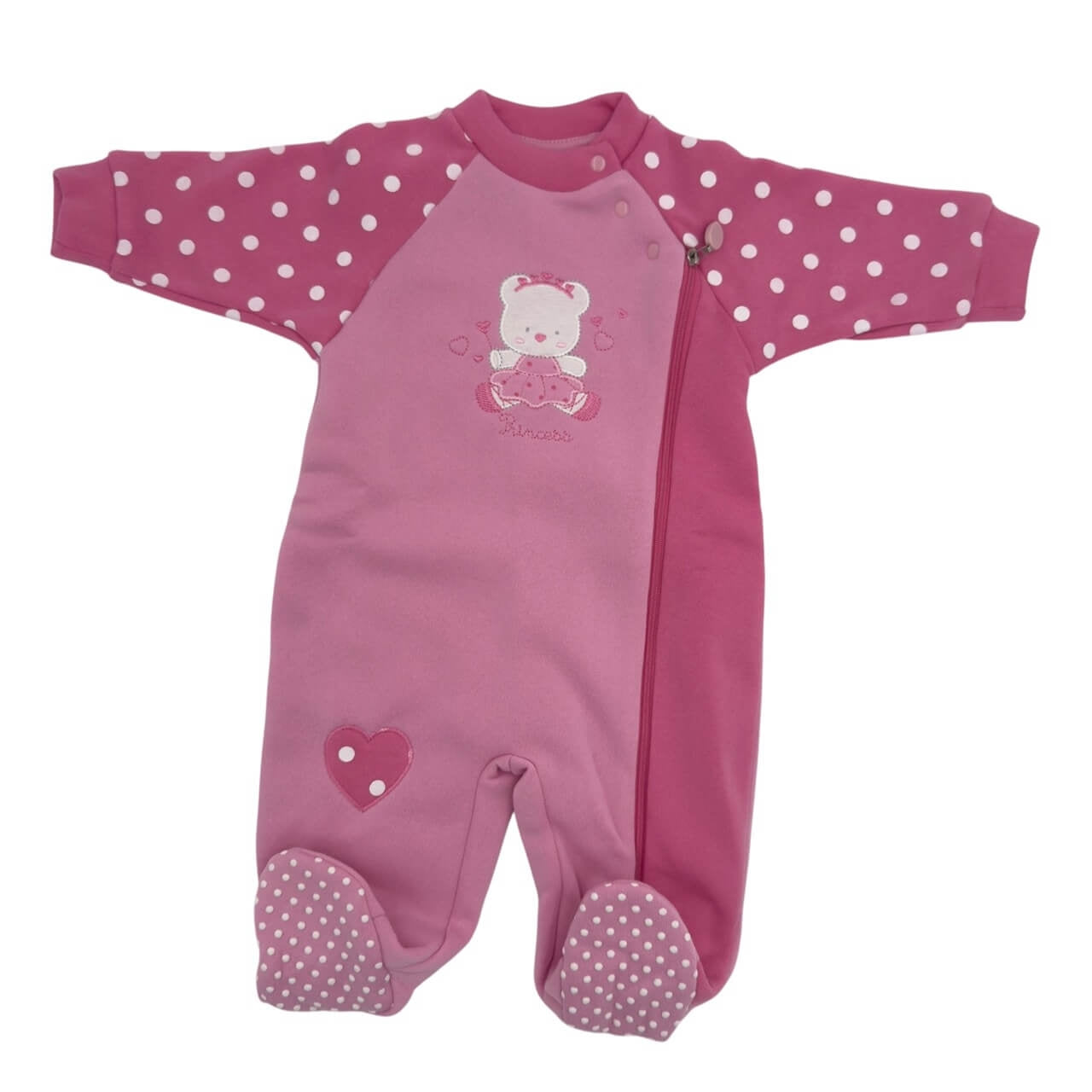 Plüsch-Schlafanzug für Baby-Mädchen