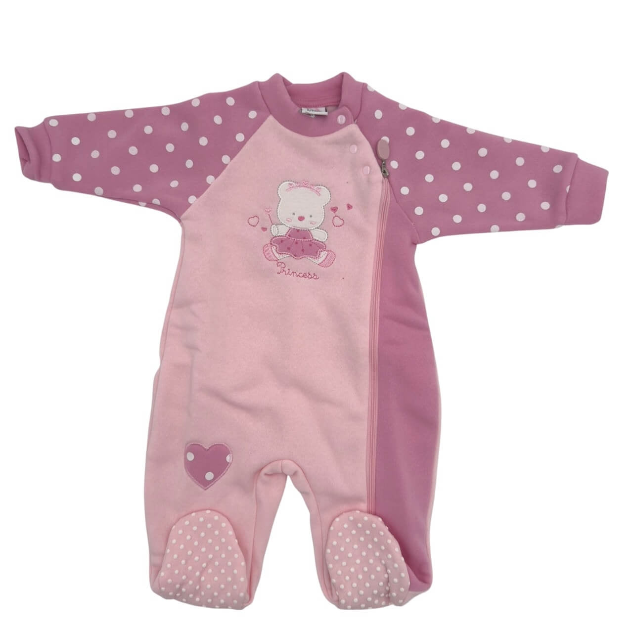 Plüsch-Schlafanzug für Baby-Mädchen