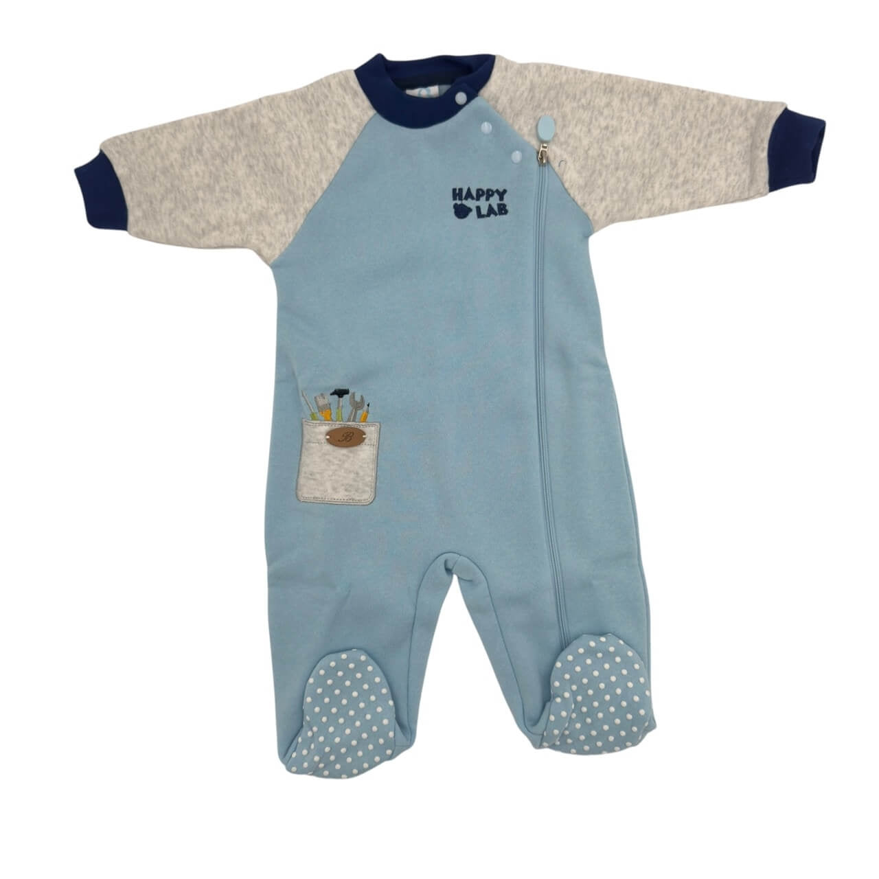 Plüschpyjama für Neugeborene