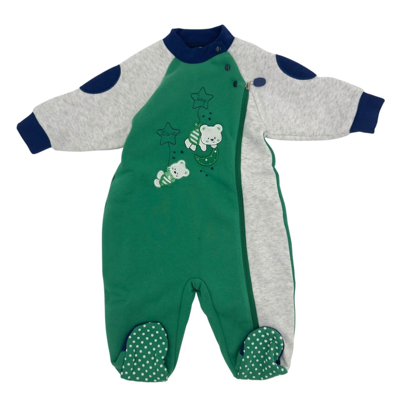 Plüschpyjama für Neugeborene