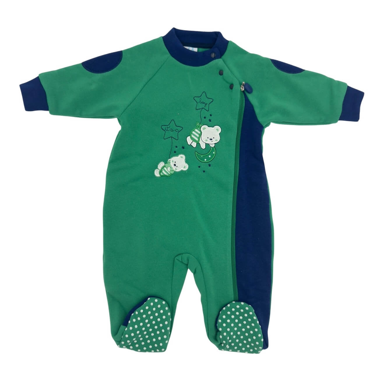 Plüschpyjama für Neugeborene