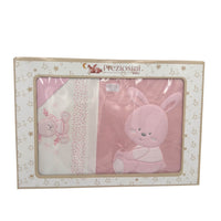 Komplettes Bettwäscheset + abnehmbare Bettdecke + Kinderwagen-Kissenbezug